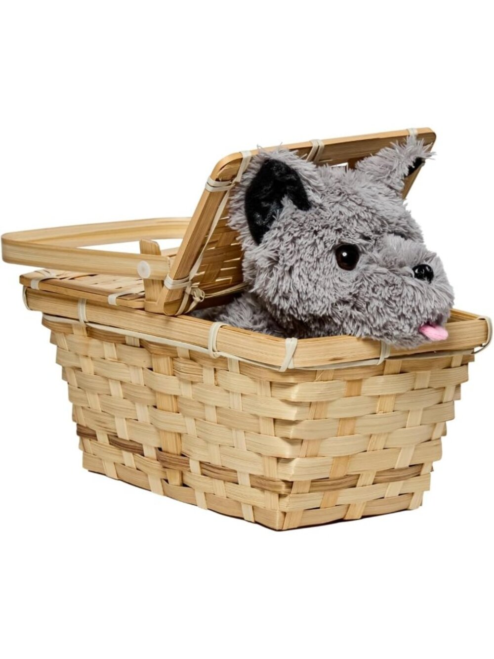 Wizard of Oz Toto in a Basket Costume Accessory for Kids & Adults, Unisex